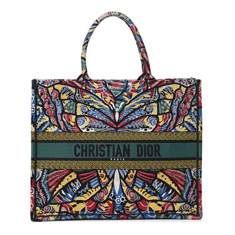 christian dior book totw|Christian Dior canvas book tote.